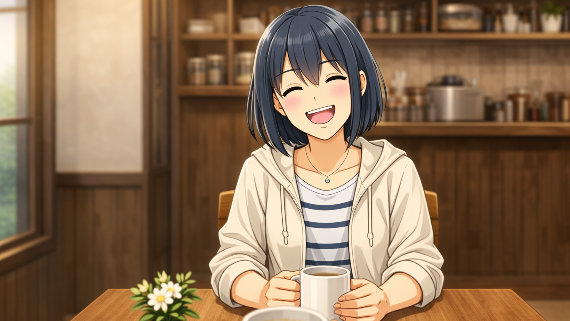 カフェでのひととき